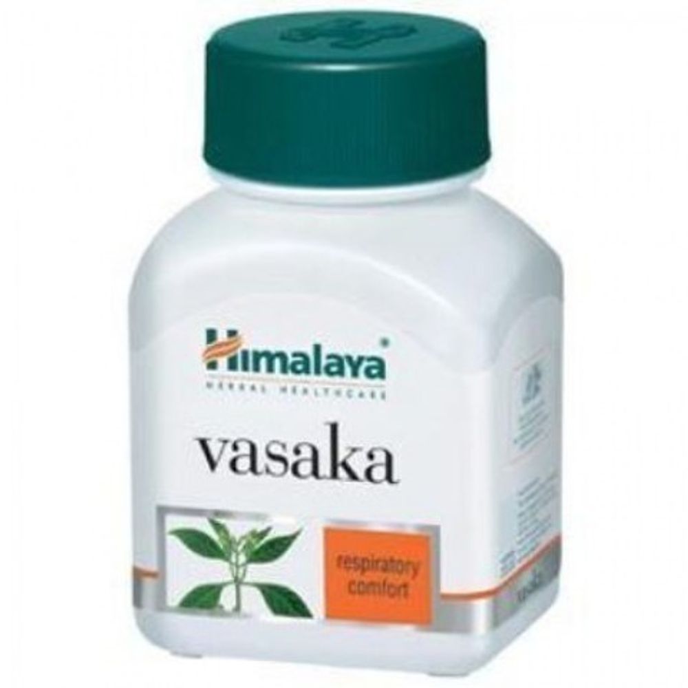 БАД Himalaya Vasaka Васака (Adhatoda vasica) 250 мг, 60 таб