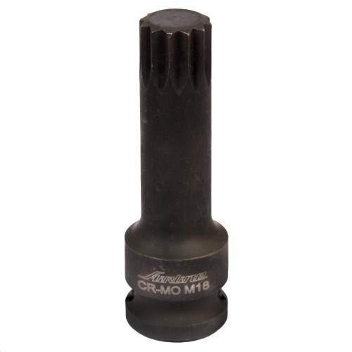 Головка ударная торцевая 1/2  DR внешний SPLINE M18 (AIRLINE)