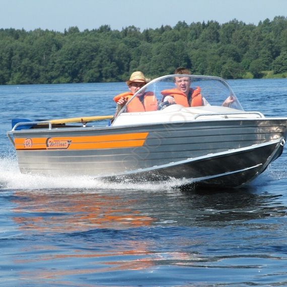 Алюминиевая лодка Wellboat 46 классика