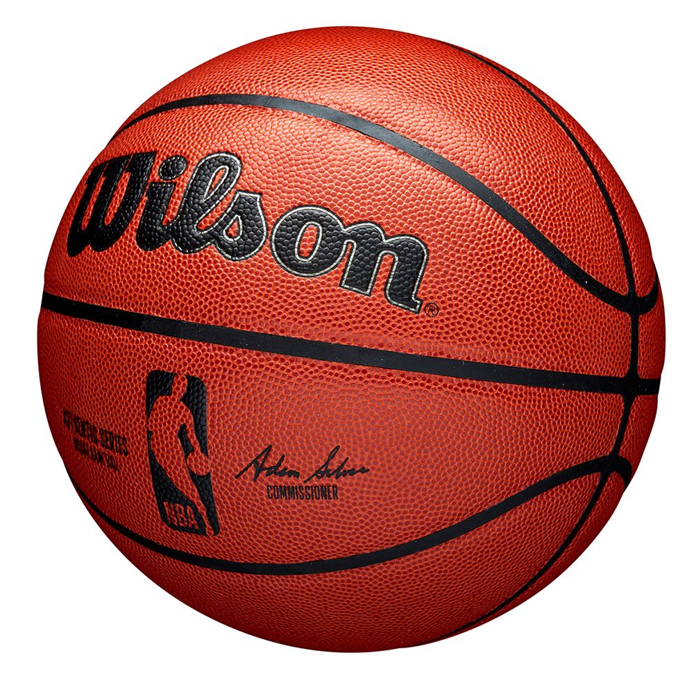 Мяч баск. WILSON NBA Authentic Indoor Comp, WTB7100XB05, р.5, композит, коричневый