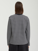 Женский Лонгслив Cherry Stripe Pocket