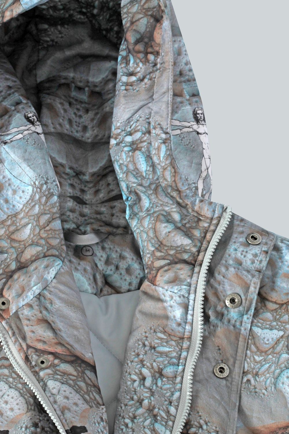 Плащ Гидроплан Демисезонный "Фрактал Да Винчи"