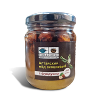 Мёд акациевый с фундуком 350 гр