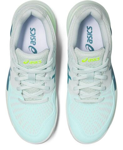 детские Кроссовки теннисные Asics Gel-Resolution 9 GS - soothing sea/gris blue