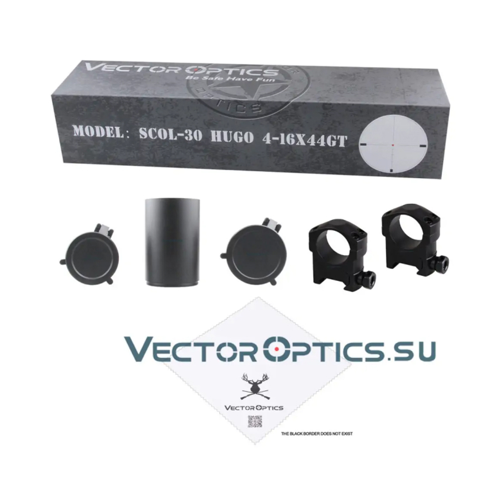Оптический прицел Vector Optics 25,4мм SFP Hugo 4-16x44 GT ( установка на Тигр, СВД, Вепрь 308 СОК-95 / Сетка VOI-10BDC / с подсветкой )