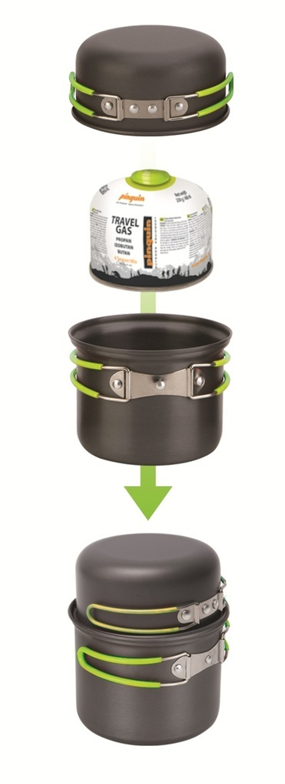 Набор посуды Pinguin Solo