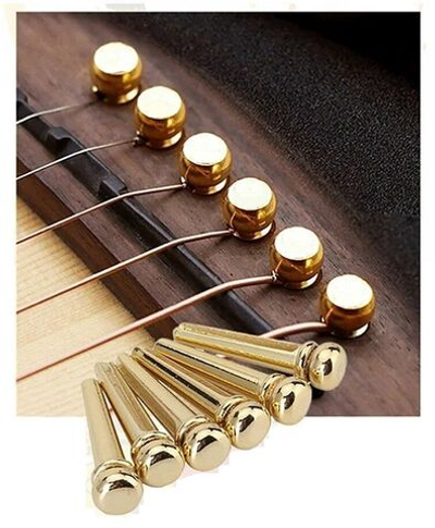 Набор колышков крепления струн (латунь)