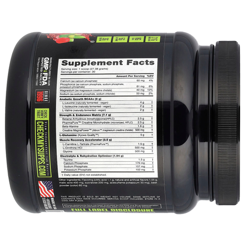 NutraBio, Reload Recovery Matrix, киви и клубника, 821 г (1,81 фунта)