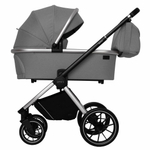 Коляска 2 в 1 Carrello Optima CRL-6503 / 2021, Mirror Grey (Светло-серый)