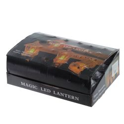 GAEM Изделие декоративное "Фонарь" (подсветка, 3xLR54) (блок 24шт), D 5 см, L5 W5 H9,5 см