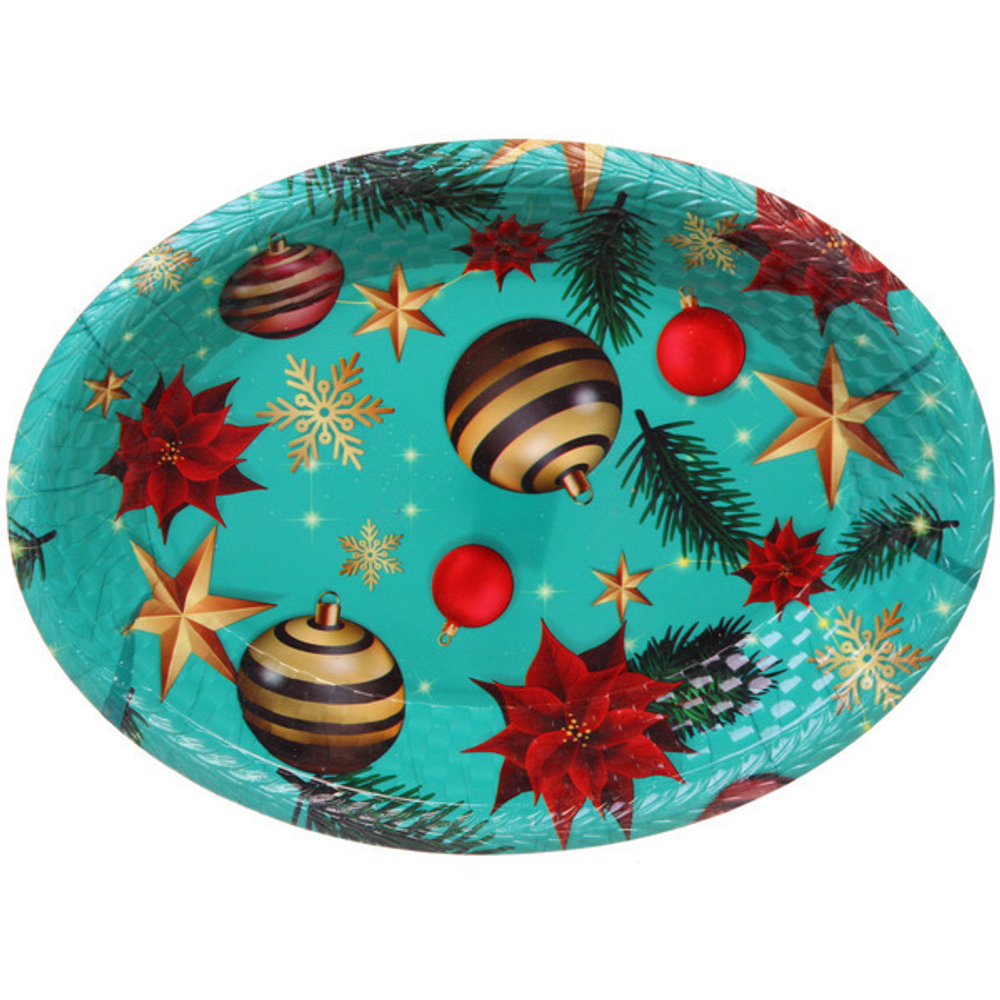 Поднос пластиковый «Вечерний вальс» 35,5*26,2*4,3см