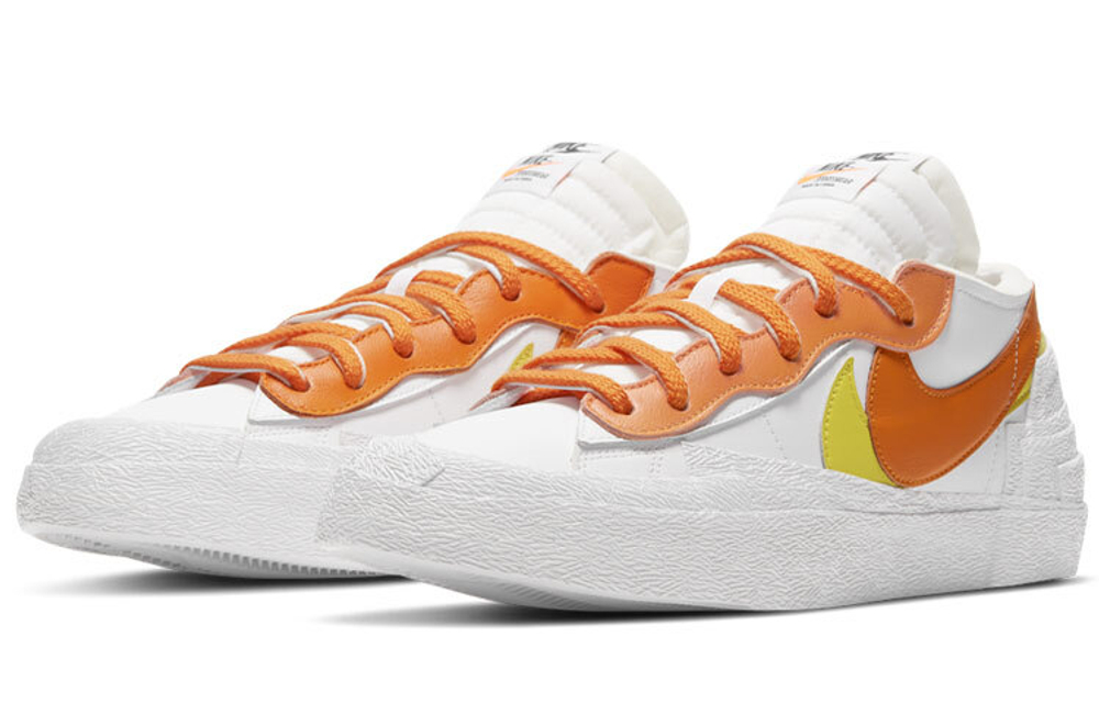 Кроссовки Sacai X Nike Blazer Low "Magma Orange"