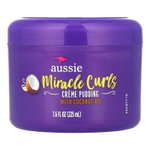 Aussie, Miracle Curls, крем-пудинг с кокосовым маслом, 225 мл (7,6 жидк. Унции)