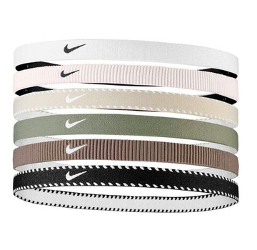 Band Nike Flex Classic 6P - white/light army/black
