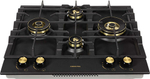Газовая варочная панель Hiberg VS 6545 B