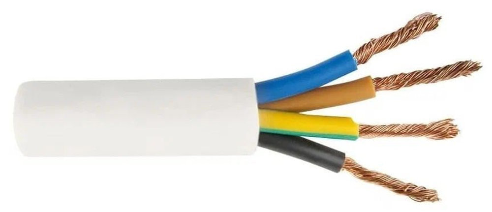 Провод ПВС 4х1,5 (ГОСТ) 10 м