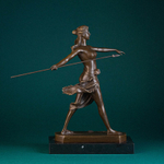 Скульптура в стиле АР-Деко «Амазонка с копьем»