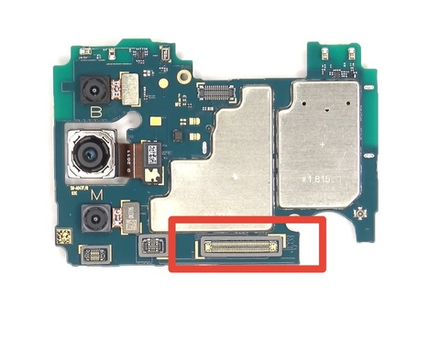 Samsung Galaxy A04s (SM-A047F)
- FPC коннектор дисплея (на плату)