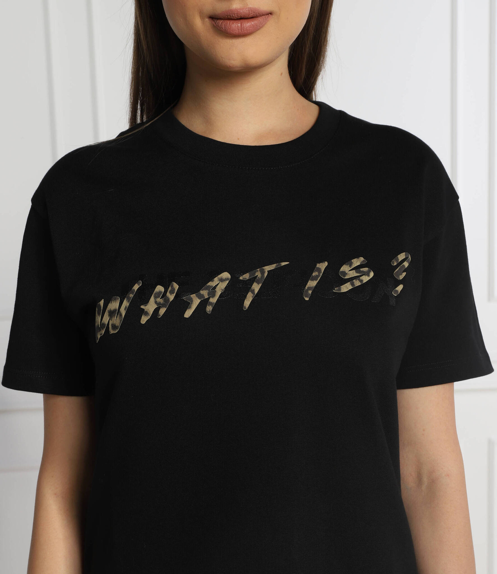 футболка The Kooples - черный(FTSC25006K)