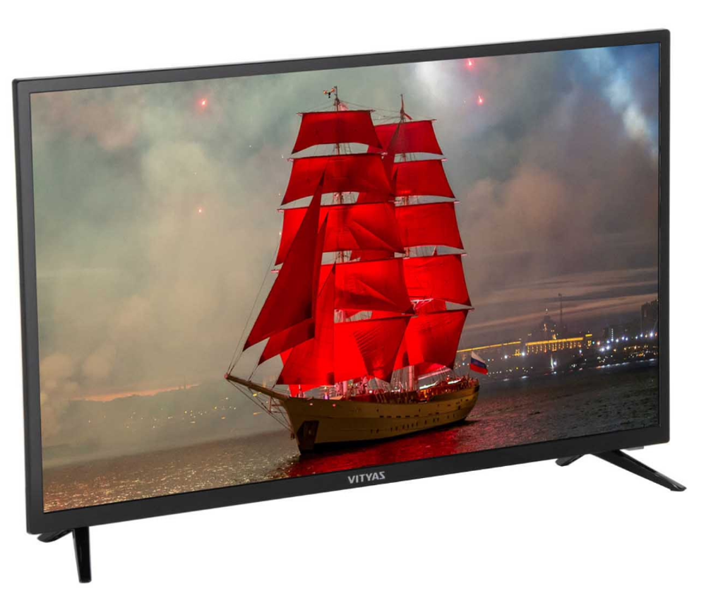 32" Телевизор Витязь 32LH1215 LED , Черный