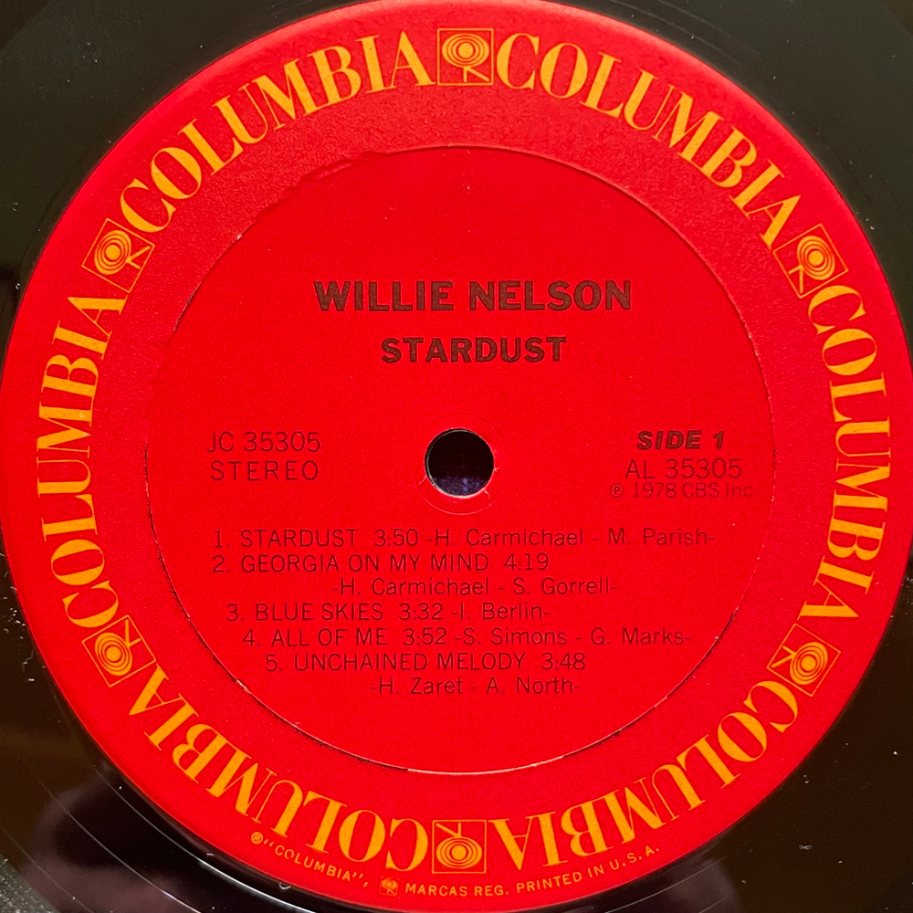Willie Nelson ‎– Stardust (США 1978г.)
