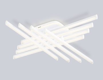 Потолочный светодиодный светильник с пультом 130W 3000K-6400K FL6261 WH белый COMFORT LineTech Ambrella