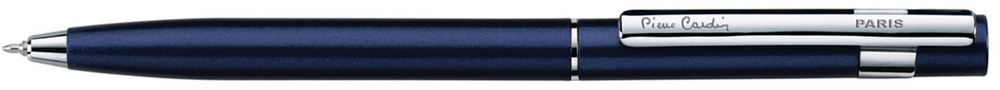 Фото ручка шариковая Pierre Cardin EASY PC5916BP тёмно-синего цвета в подарочной  коробке с гарантией