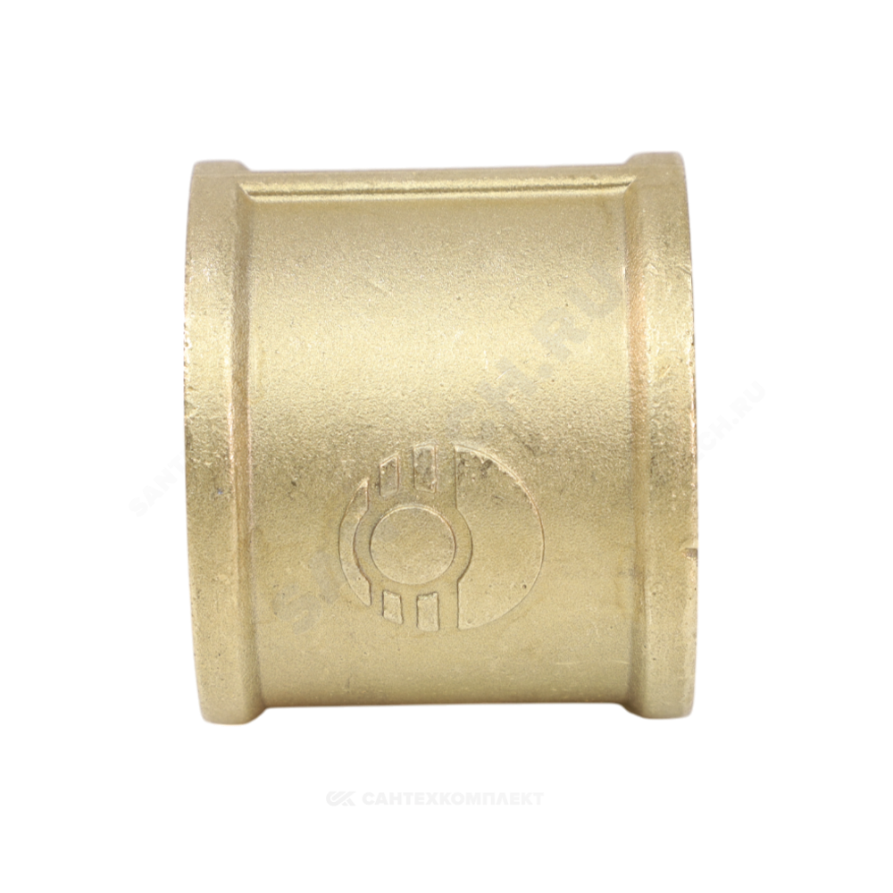 Муфта латунь Ду 20 (3/4") ВР/ВР VALFEX VF.170.L.034