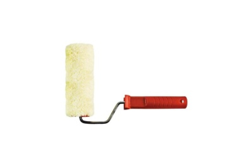 Валик полиакриловый желтый 200мм с ручкой