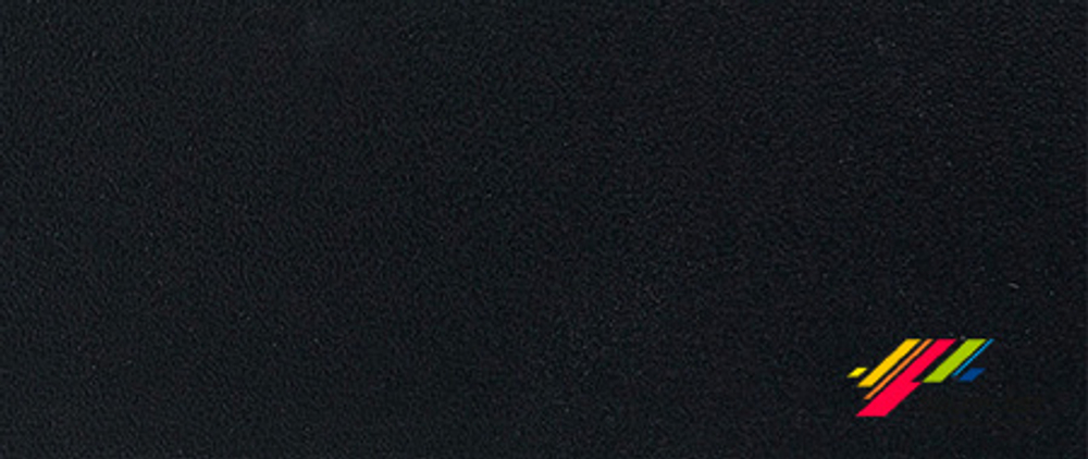 Черный кромка ПВХ 1х36