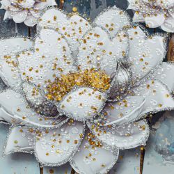 GAEM Панно с кристальным декором, L41 W2,5 H60,5 см