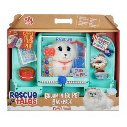 Игровой набор Little Tikes Rescue Tales - Рюкзак с питомцем собакой салон красоты + аксессуары 657726
