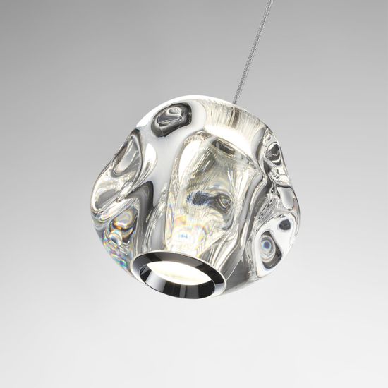 5084/5L L-VISION ODL25 561 хром/прозрачный/металл/акрил Подвес LED 5W 4000K 250Лм JEMSTONE