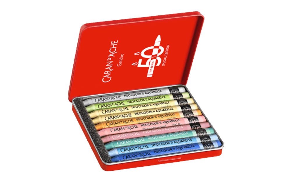 Caran d'Ache Neocolor II 50 Years – Special Edition