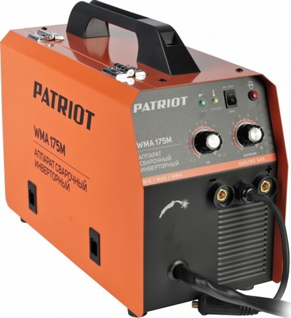 Сварочный полуавтомат PATRIOT WMA 175 M инверторный mig/mag/mma 605302150