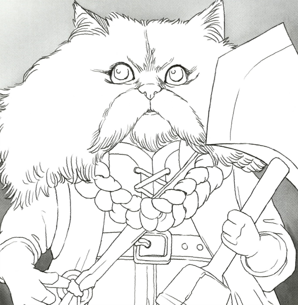 100 Cats. Coloring Book