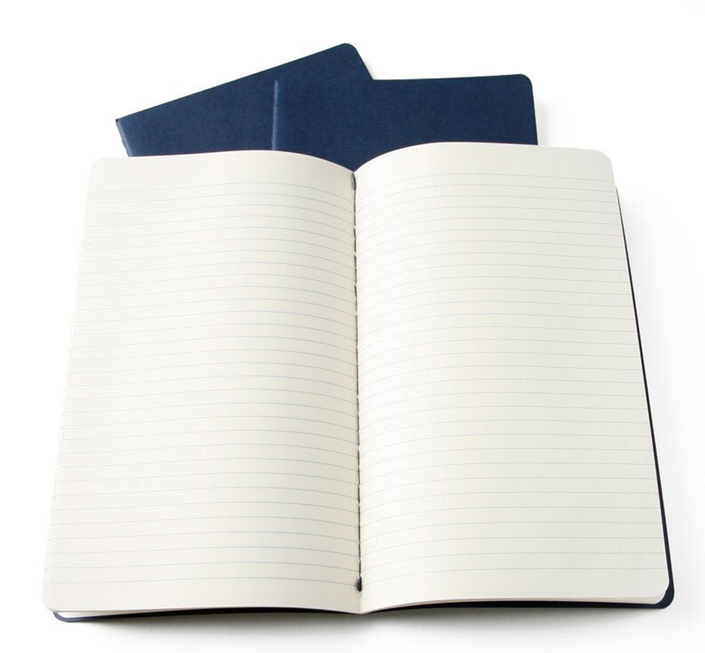Блокнот Moleskine Cahier Journal (QP421) 19х25см обложка картон 120стр. в линейку, бежевый (3шт)