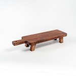 Деревянная сервировочная  доска для подачи блюд и закусок из древесины кедра. Art of Siberia. RD9