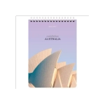 Блокнот А-5 греб. 80л. BRAUBERG, "Архитектура", клетка лак , жесткая подложка 114382