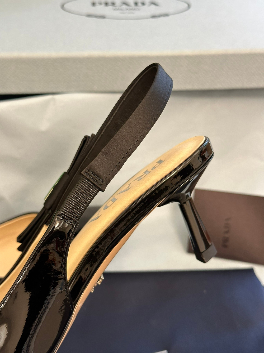 Prada Slingbacks 4.5 cm