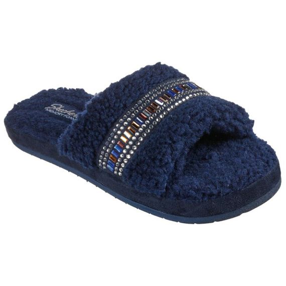 Skechers Cozy Slide Bling It 'Blue'