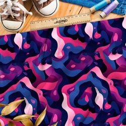 Ткань Ниагара Софт абстрактный хор