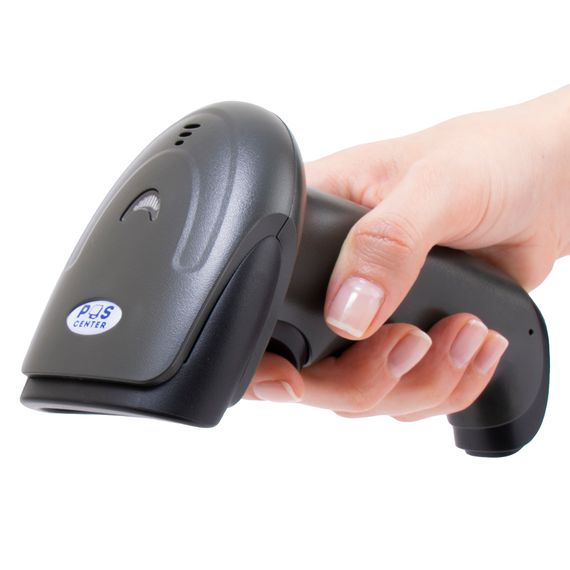 Сканер штрих-кода, POScenter 2D BT, беспроводной, черный, USB кабель, USB адаптер