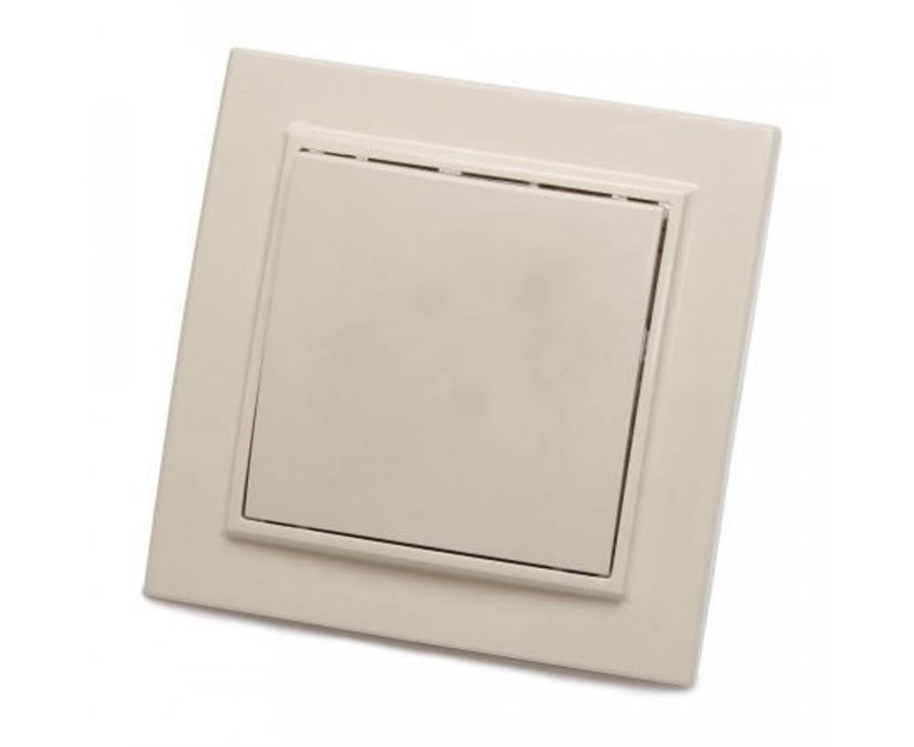 Выключатель 1-клавишный !! 3 ШТУКИ !!, серия Эрна, PSW10-9003-02, слоновая кость STEKKER 39230