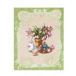 Набор кухонных полотенец, 3 шт , 45х60 см , рогожка