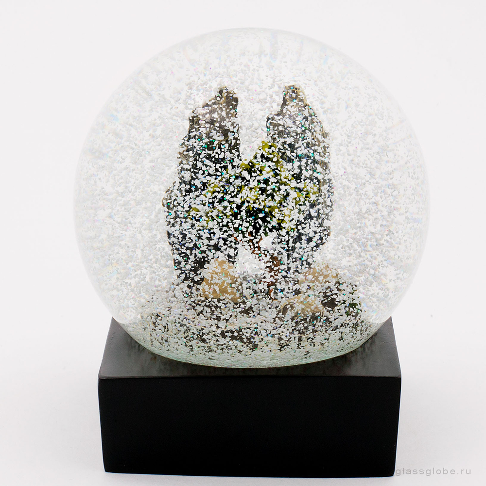 Снежный шар "Сад камней"