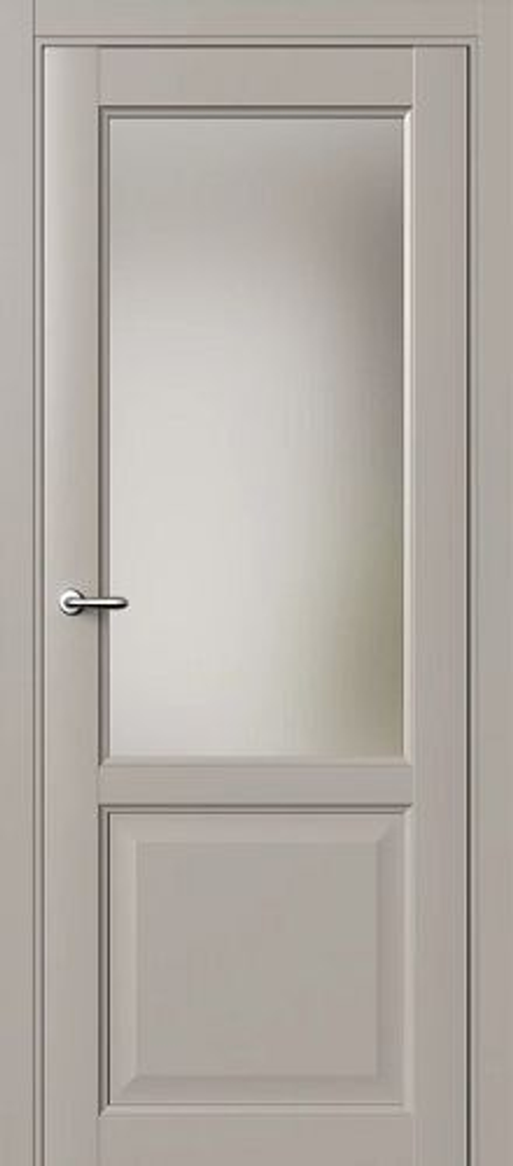 Межкомнатная дверь Фрамир Elegance 2 PO Сатинат Молескин