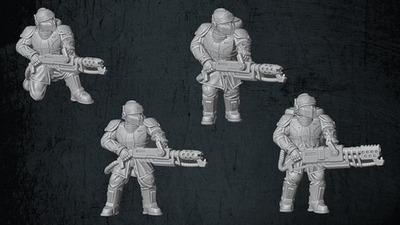 Astra Militarum Veterans Flamers