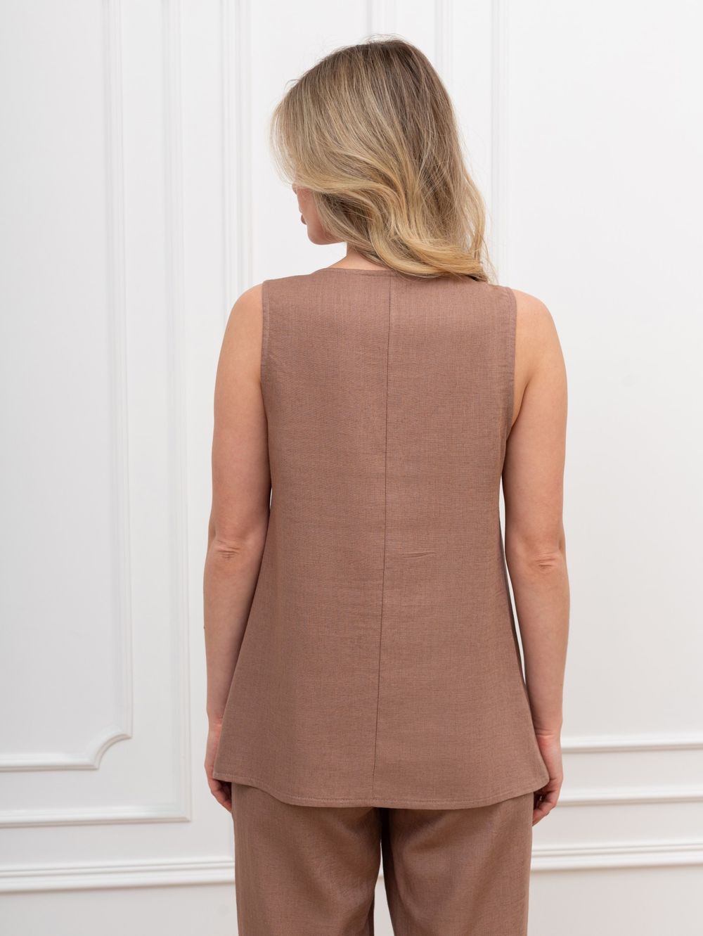 Блузка (топ) Сибелла-4 Виотекс КОРИЧНЕВЫЙ