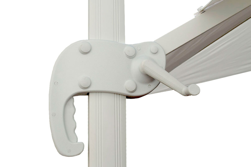 Зонт Gardeck "Севилья", 3х3м, белый, 3000х3000